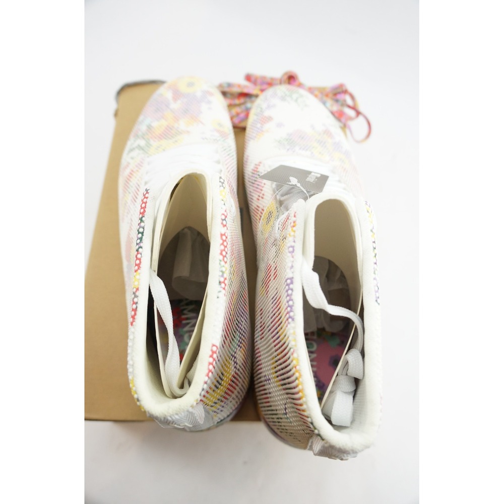 New Nobull Men's 13.5 Women's 15 SF Trainer Floral Multicolor High Top Sneakers - Picture 3 of 6